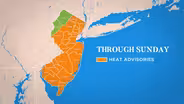 NJ heat wave in its fourth day