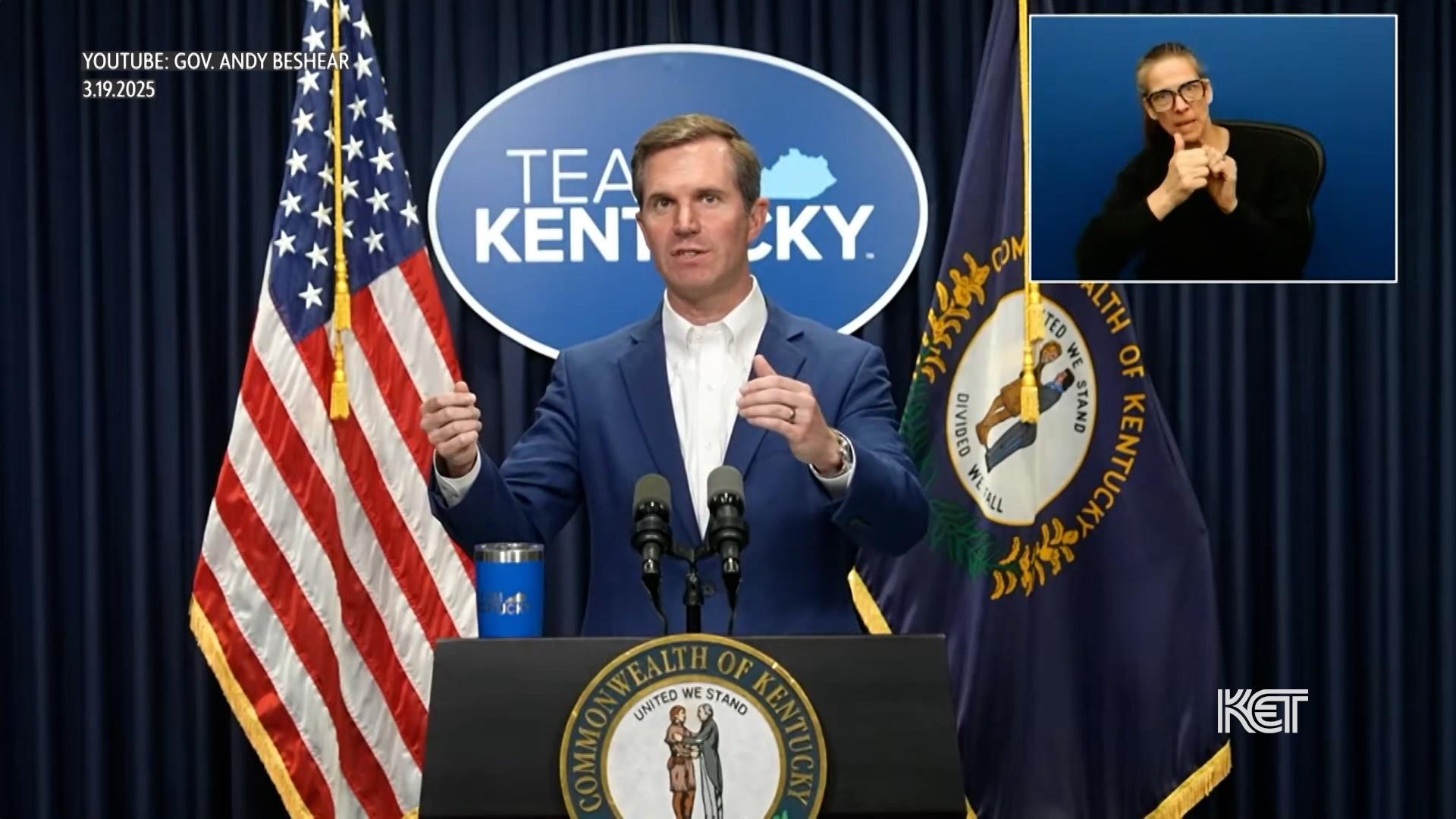 Beshear Issues First Veto of the 2025 Legislative Session