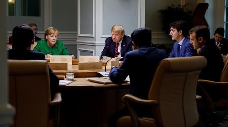 Video thumbnail: PBS NewsHour The significance of the G-7 acrimony