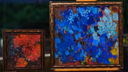 Appraisal: 1959 & 1961 Lynne Drexler Oil Paintings