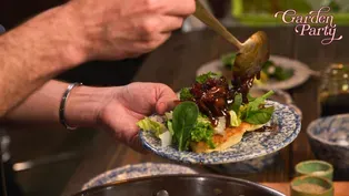 Spring Greens ``Goose Feed`` Salad with Bacon Jam