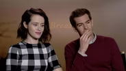 Claire Foy and Andrew Garfield for "Breathe"