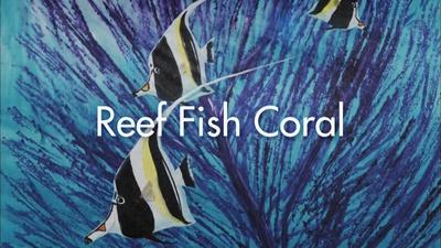 Wyland's Art Studio | Reef Fish Coral                                                                                                                                                                                                                                                                                                                                                                                                                                                                               