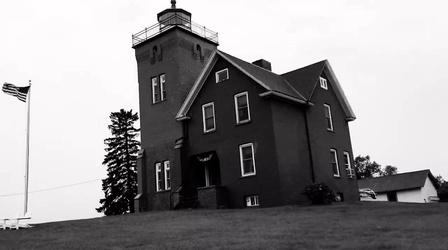 Video thumbnail: The Slice A Spooky Scene at a Two Harbors Lighthouse