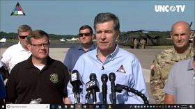 Video thumbnail: NC Emergency Management and Weather NC Gov. Cooper: Weather Briefing 4:15 PM 09/07/19