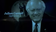 Flags Lowered for Gov. Julian Carroll