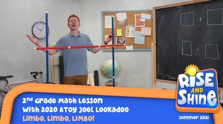 Video thumbnail: Rise and Shine Math Joel Lookadoo Limbo