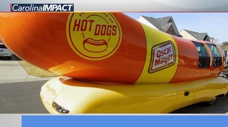 Video thumbnail: Carolina Impact Driving the Wienermobile