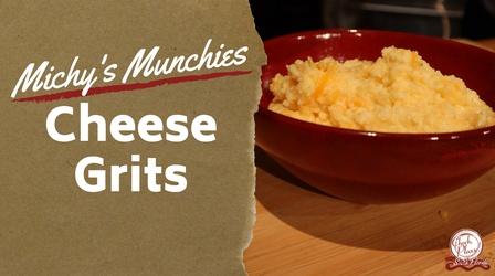 Video thumbnail: Check Please! South Florida Cheese Grits Recipe | Michy's Munchies