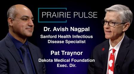 Video thumbnail: Prairie Pulse Prairie Pulse 1915: Dr. Avish Nagpal, Pat Traynor and Hailey