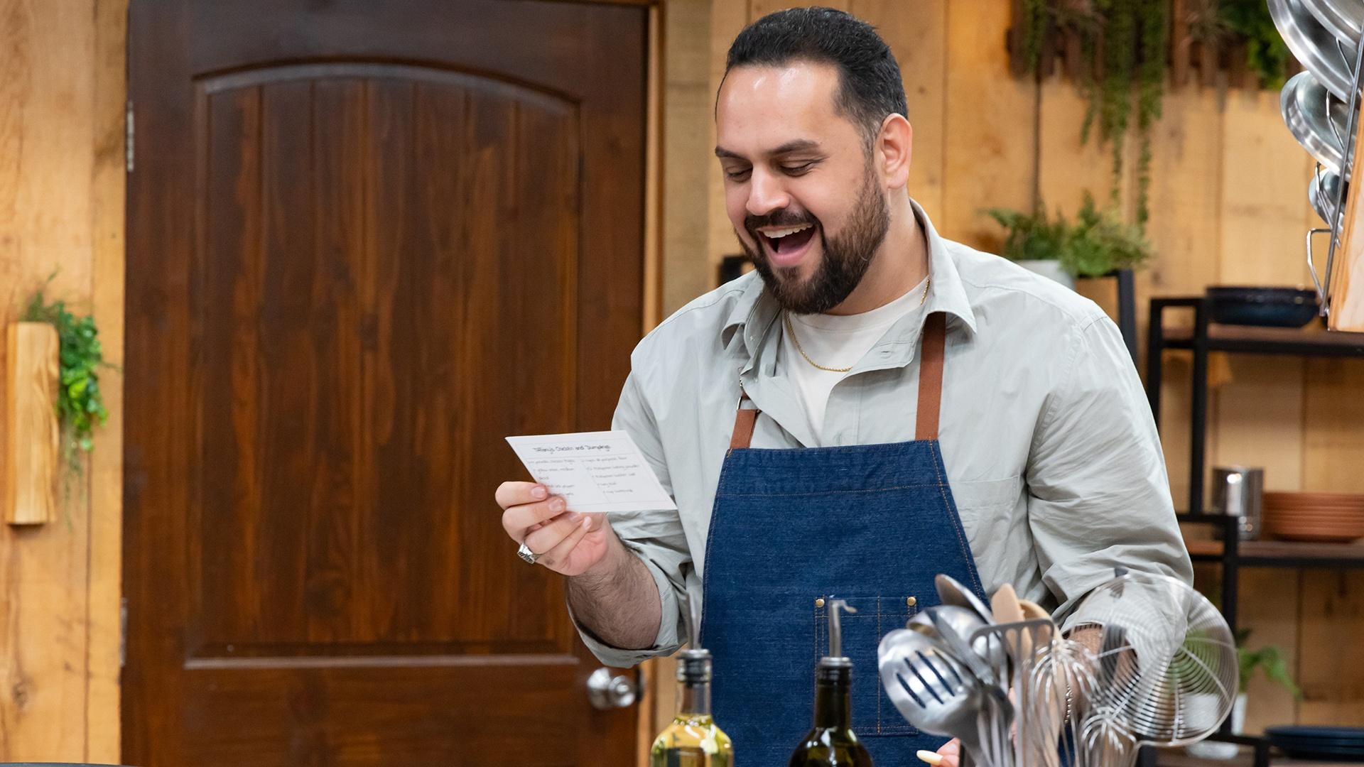 The home cooks step outside their comfort zones in two rounds of cooking.