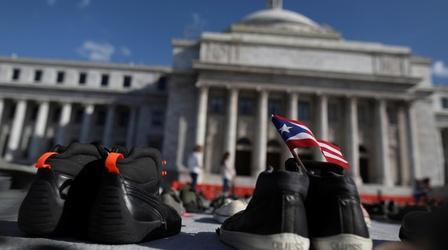 Video thumbnail: PBS NewsHour News Wrap: Puerto Rico's Hurricane Maria death toll doubles