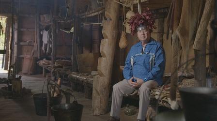 Video thumbnail: Native America Extended Interview: G. Peter Jemison on the Longhouse