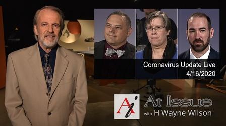 Video thumbnail: At Issue S32 E36: Coronavirus Update Live