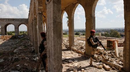 Video thumbnail: PBS NewsHour ISIS ‘radically shrinking’ amid U.S.-supported campaigns