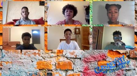 Video thumbnail: Graffiti Street Gun Violence, Aaron Nicholas Hamilton Ashby Foundation