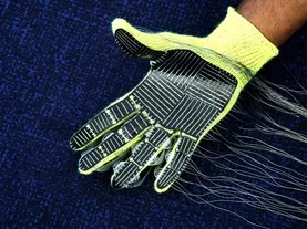 This electronic glove gets a grip on human touch