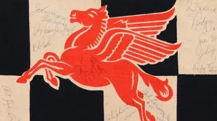 1958 Indy 500 Flag: Why did Jimmy Bryan sign the center?