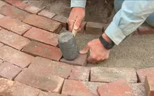 How to Repair a Brick Walkway