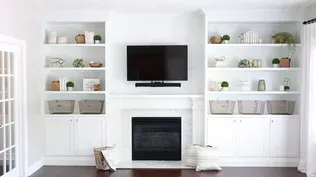 How to Build a Custom Built-in Shelving Unit