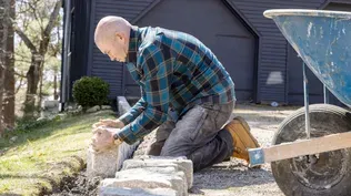 How to Install Cobblestone Driveway Edging