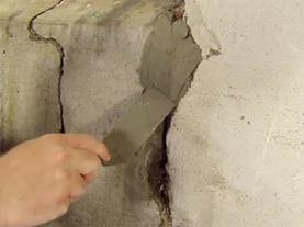 How to Repair a Crack in a Concrete Foundation