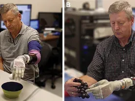 This robotic hand can partially restore a sense of touch