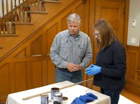 How to Repair a Dog-Chewed Newel Post