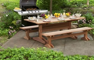 How to Build a Picnic Table and Benches