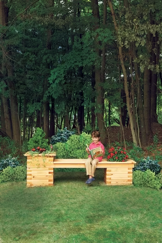 How to Build a Planter Bench