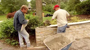How to Cover a Concrete Wall with Stone Veneer