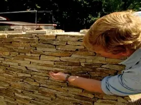How to Veneer a Wall with Stone